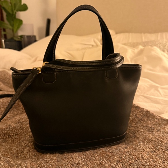 Vintage Coach Black Bleeker Small Basket Crossbody – Small (Style No. E9C-9301) - Picture 1 of 7